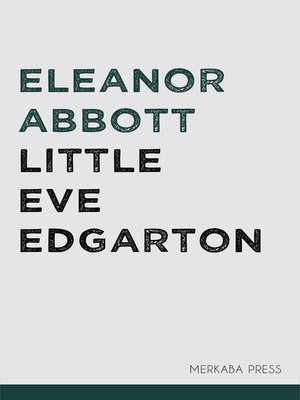 cover image of Little Eve Edgarton